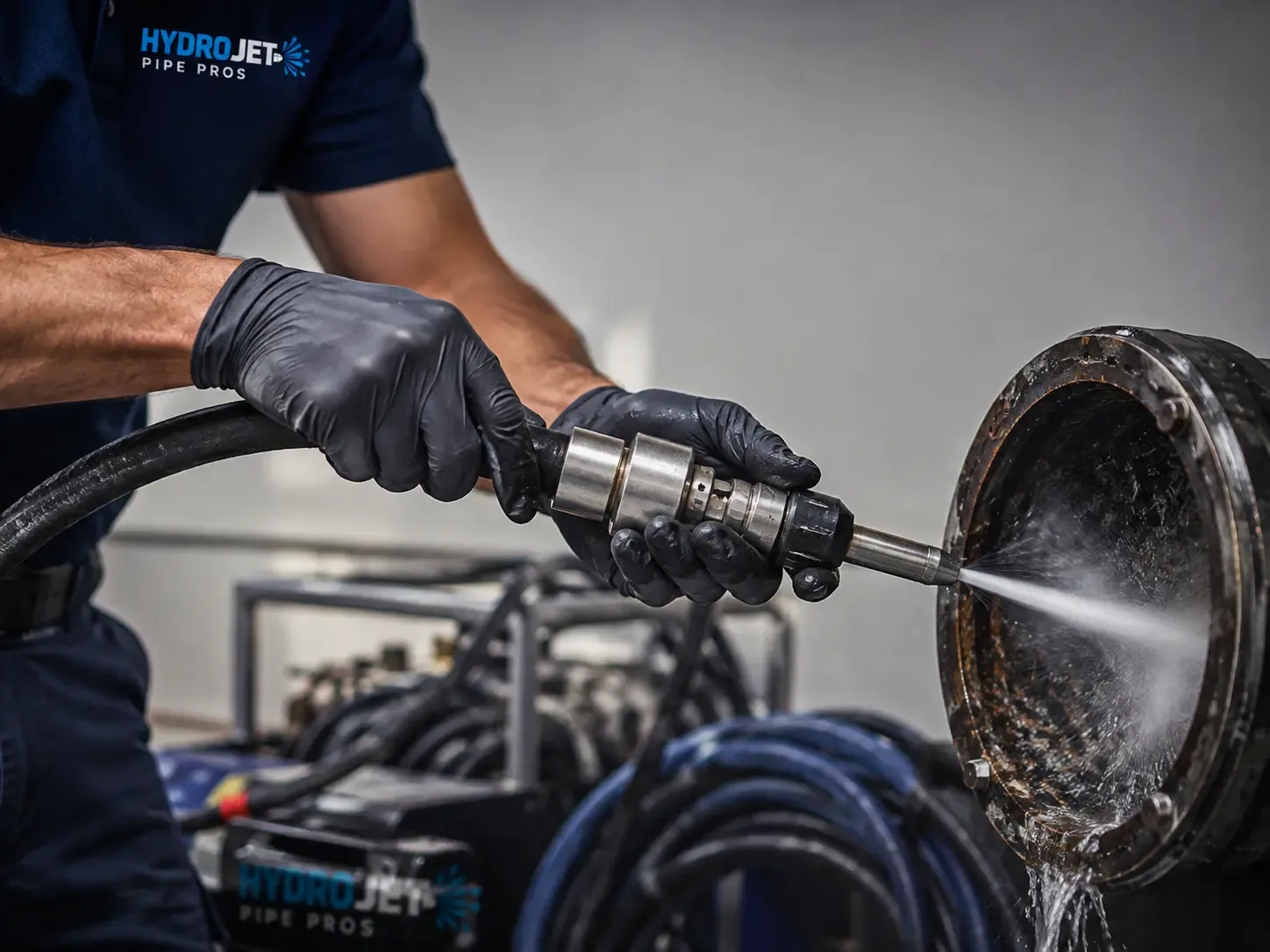 Hydro Jet Pipe Descaling in Carmel, ME